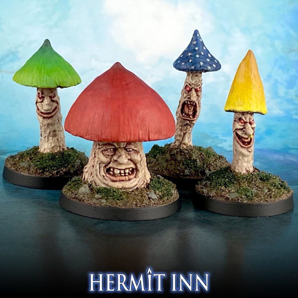 Magical Mushroom Honcho & Retinue